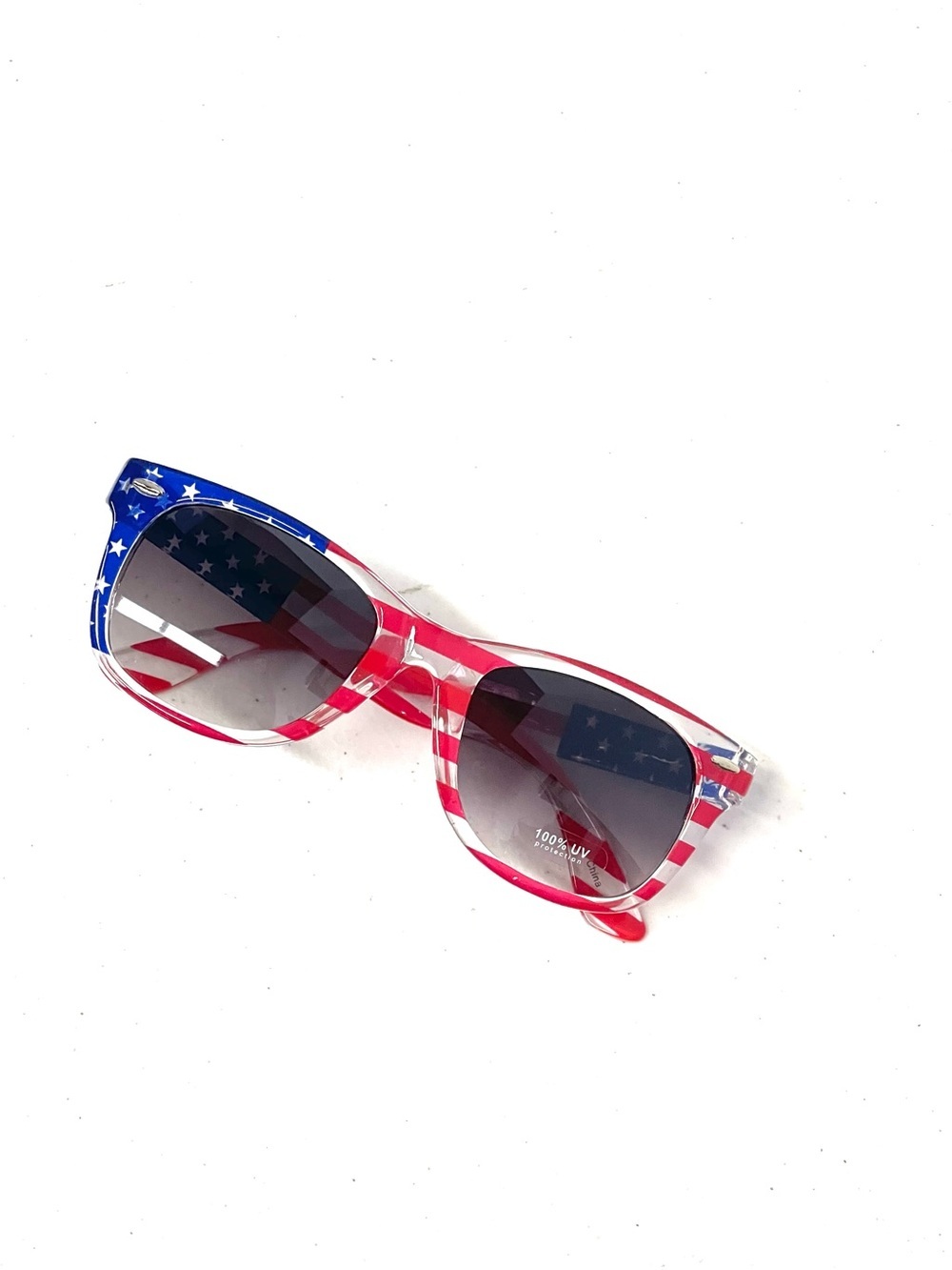 Sunglasses patriotic red white blue flag - Picture 4 of 6